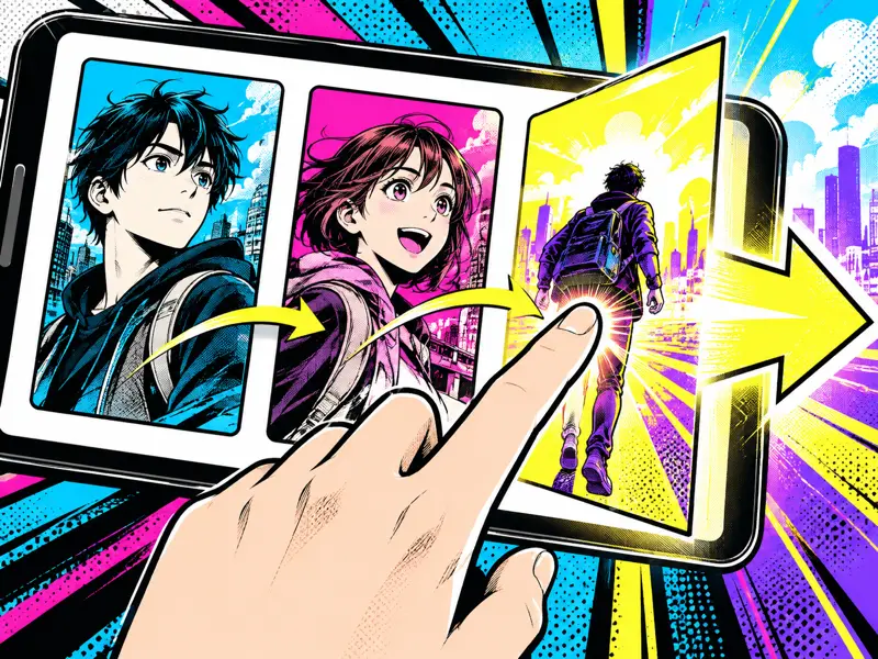 1話を分割して連載でき「続き」が導線になるを描いた1コマ漫画