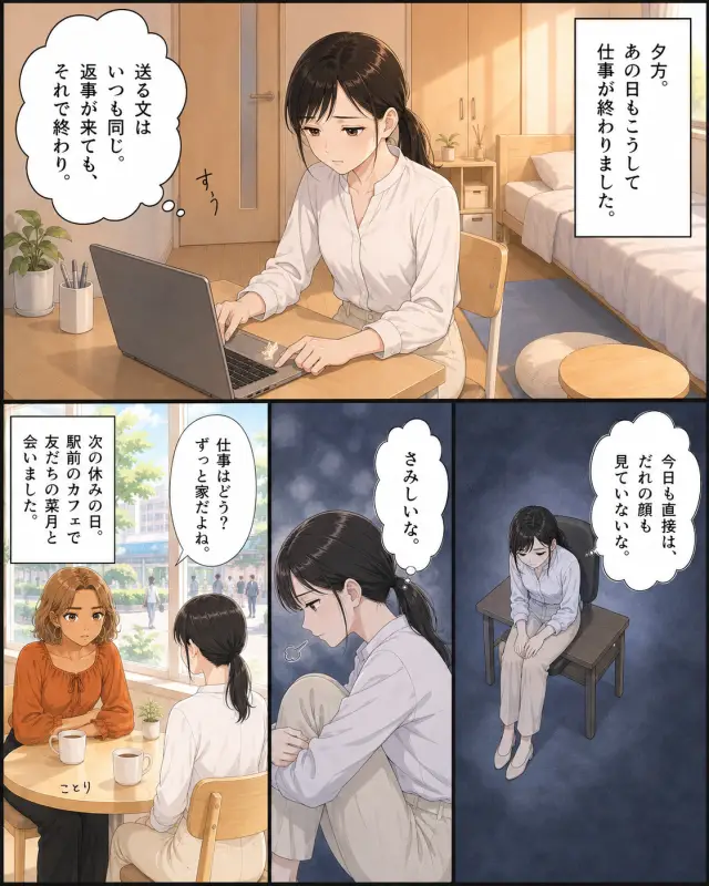 採用漫画 EP01 2ページ目