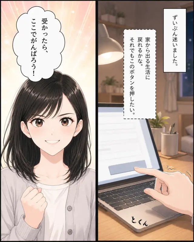 採用漫画 EP01 8ページ目