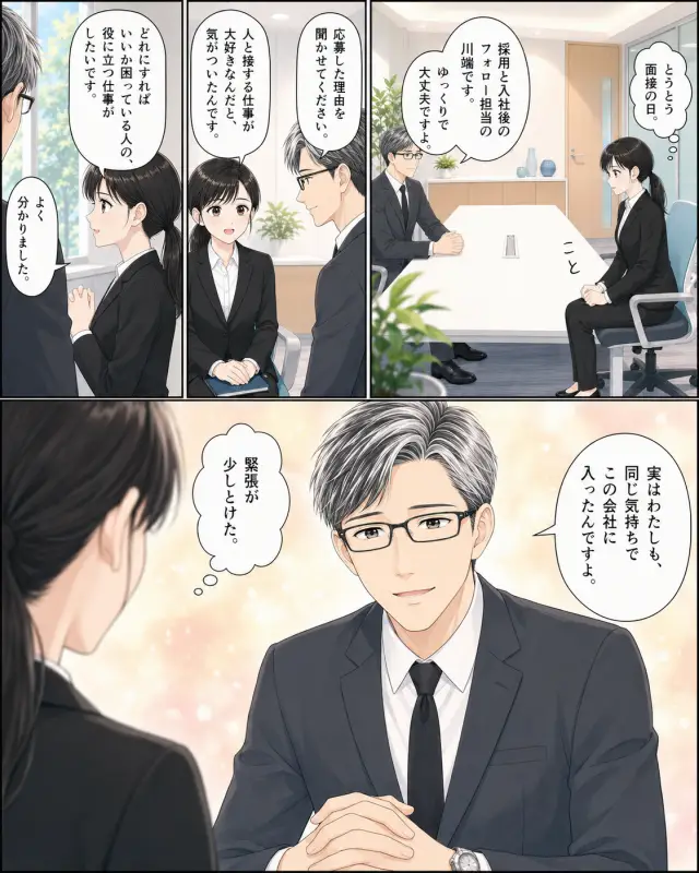 採用漫画 EP01 10ページ目