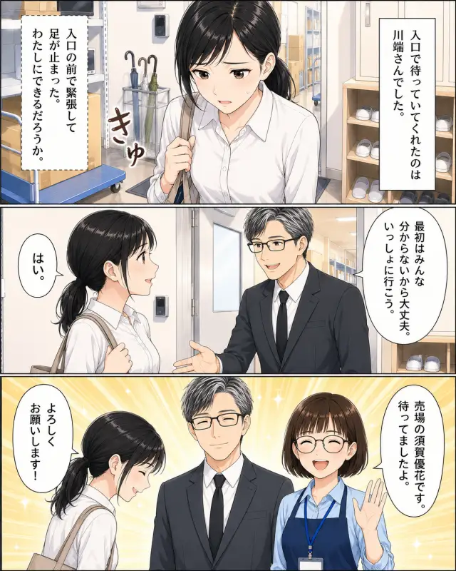 採用漫画 EP01 16ページ目