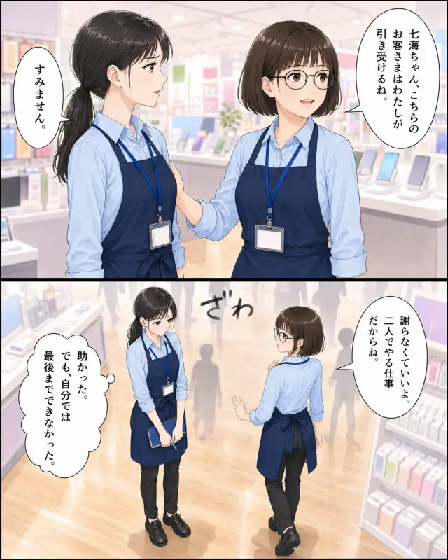 採用漫画 EP02 2ページ目