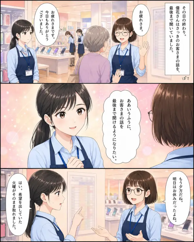 採用漫画 EP02 3ページ目