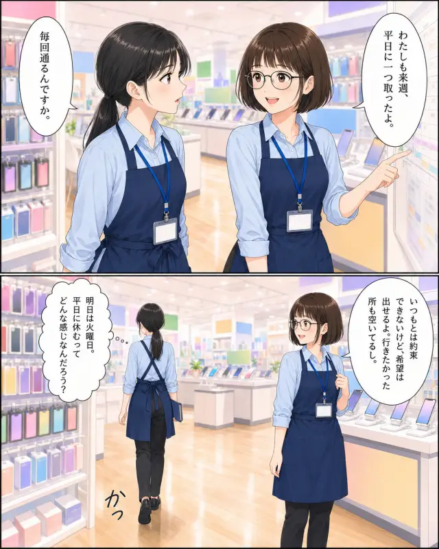 採用漫画 EP02 4ページ目