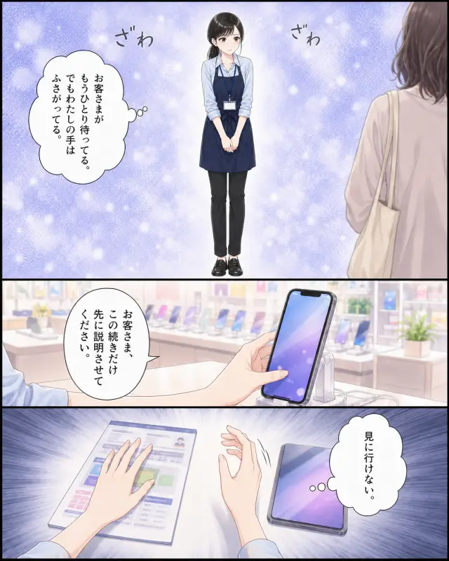 採用漫画 EP03 2ページ目