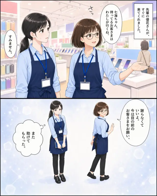 採用漫画 EP03 3ページ目
