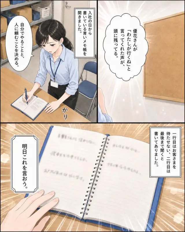 採用漫画 EP03 9ページ目
