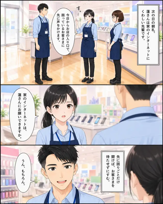 採用漫画 EP03 10ページ目
