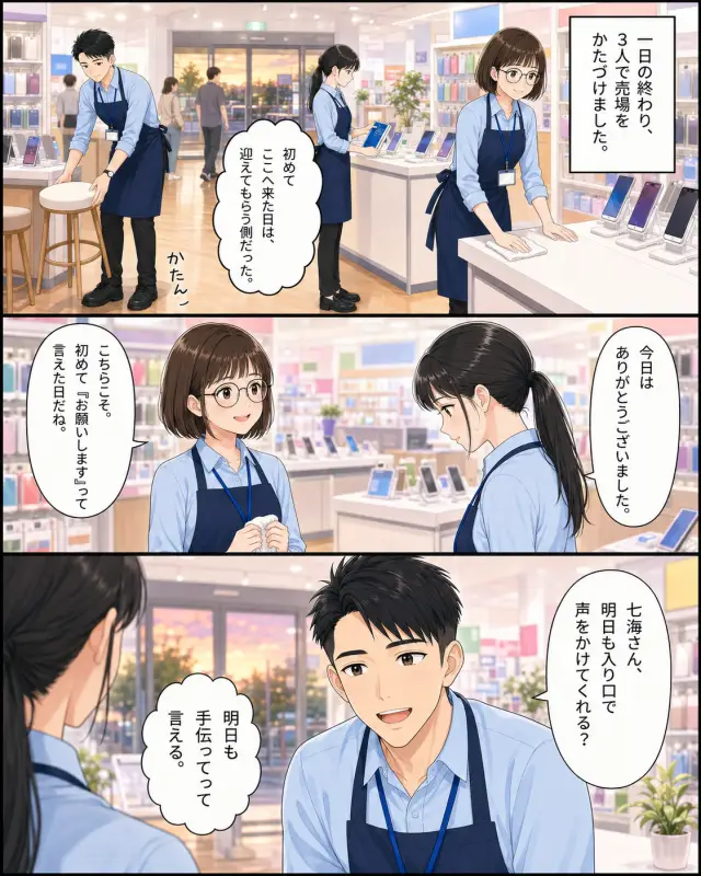 採用漫画 EP03 18ページ目