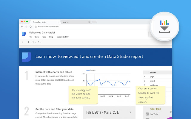 Google Data Studio のレポートをChrome拡張プラグインで簡単にPDF化する方法