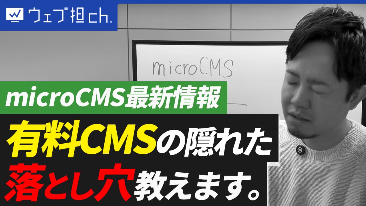 【2025年6月から】microCMSが価格改定！Web担当者が知るべき有料CMSの落とし穴