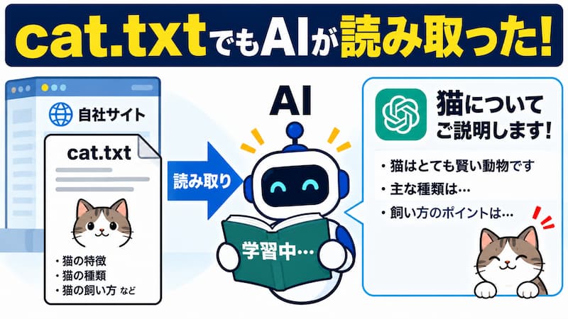 AIはテキストファイルがあれば何でも読み取ってしまう