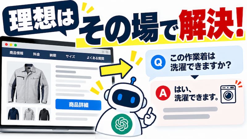 疑問が出たタイミングで解決するのがユーザーに優しい
